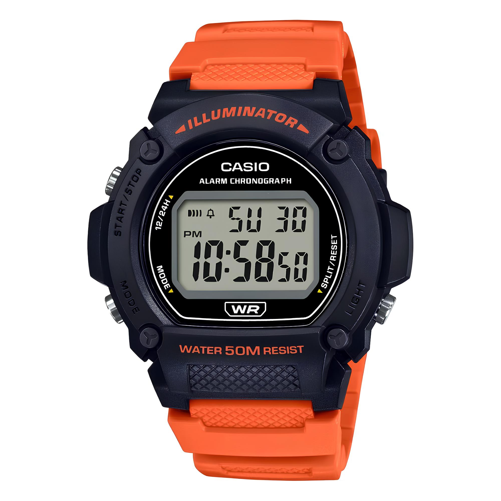 RELOJ W-219H-4AV HOMBRE DIGITAL RESINA - 1