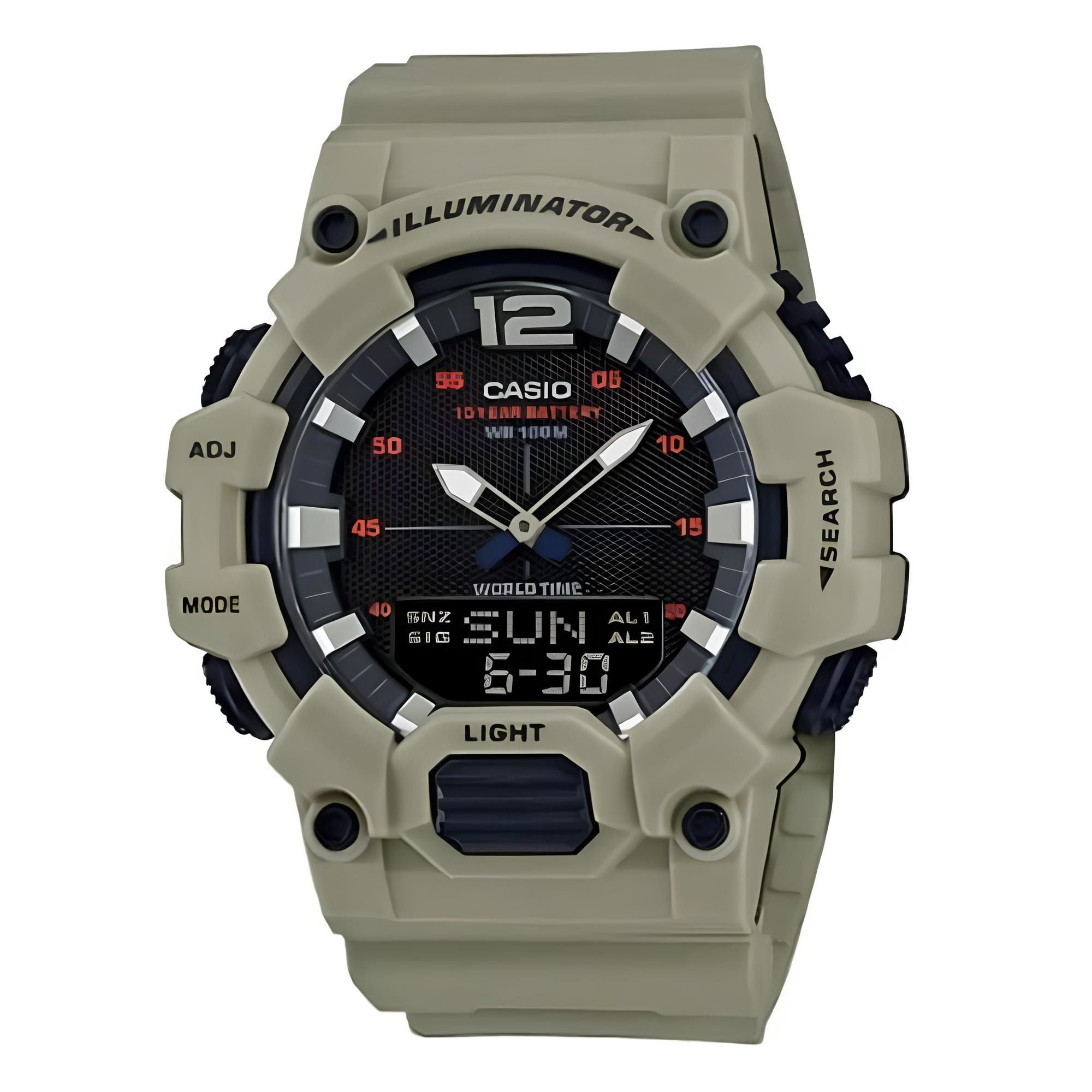 RELOJ HDC-700-3A3V HOMBRE ANALOGO DIGITAL RESINA - 1