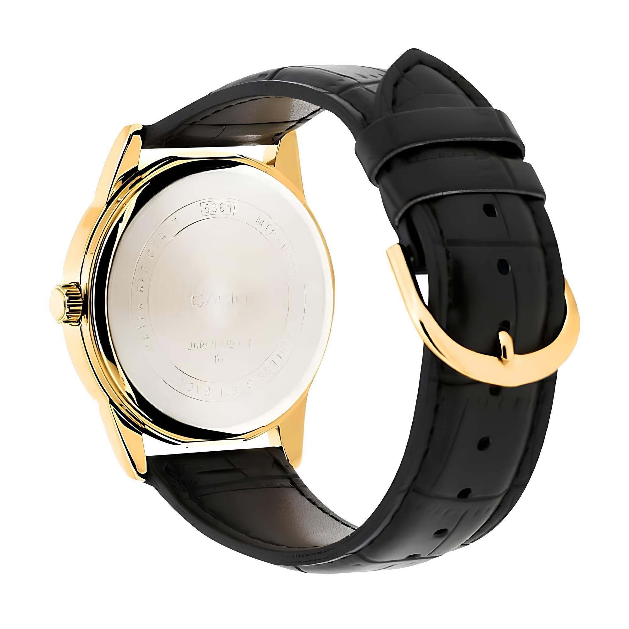 RELOJ MTP-V001GL-7B HOMBRE ANALOGO CUERO - 2