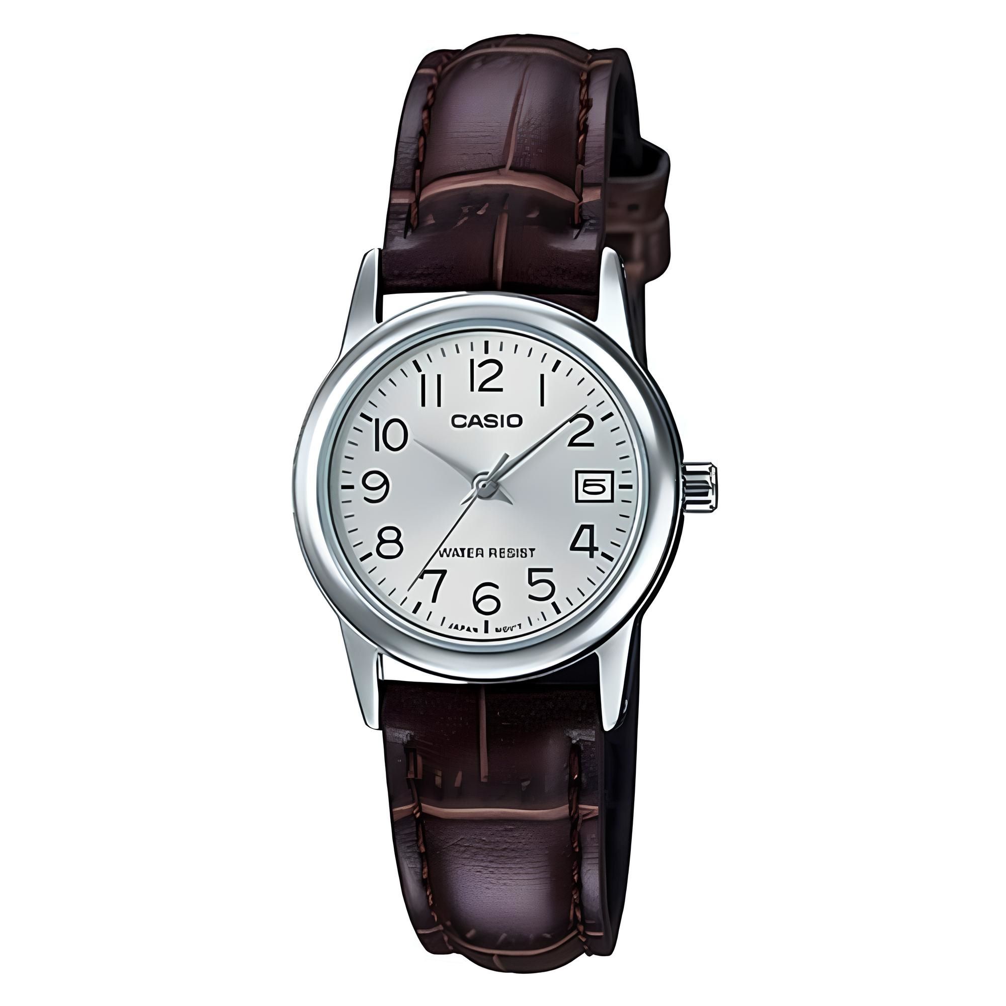 RELOJ LTP-V002L-7B2 MUJER ANALOGO CUERO - 1