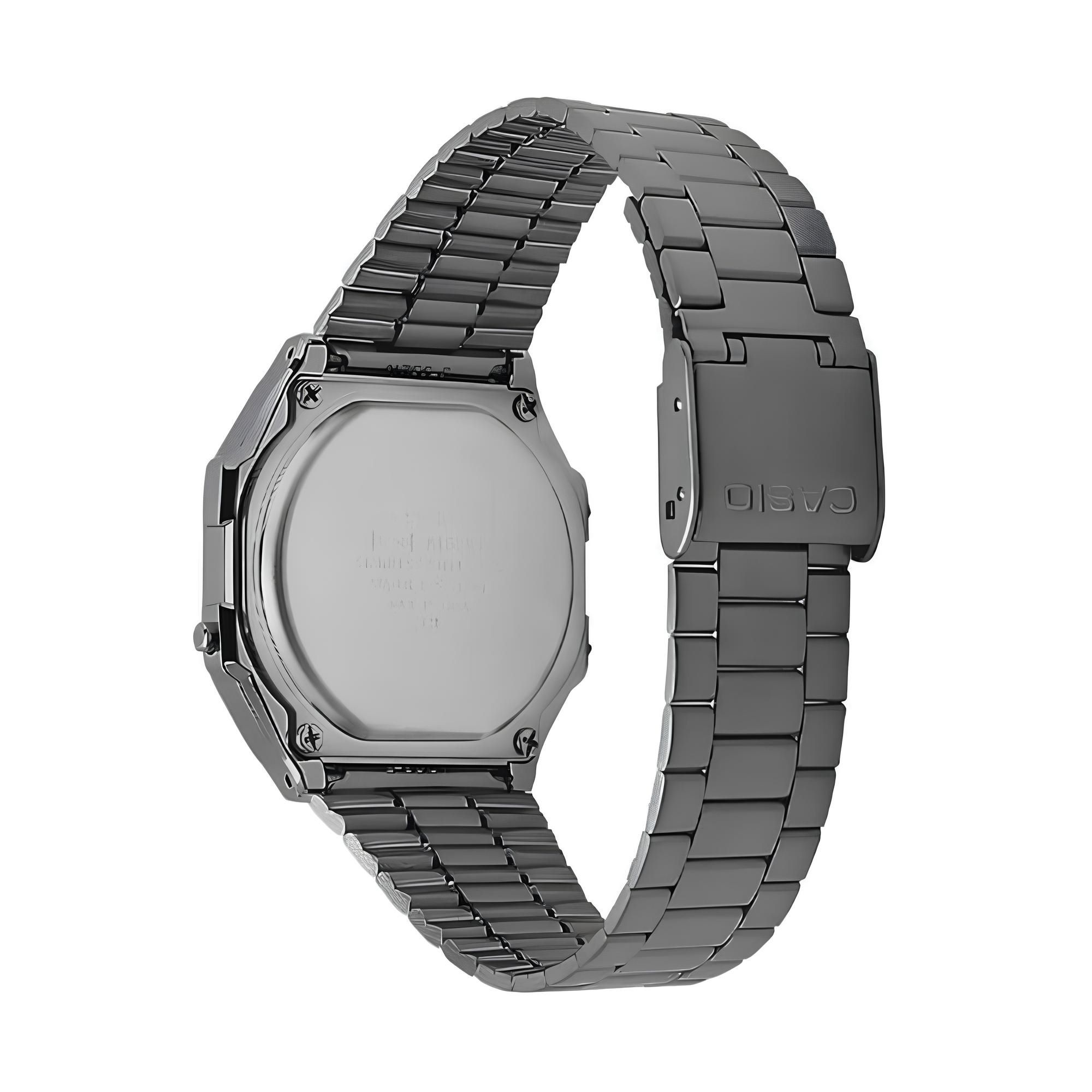 RELOJ A-168WGG-1B VINTAGE DIGITAL METAL - 2