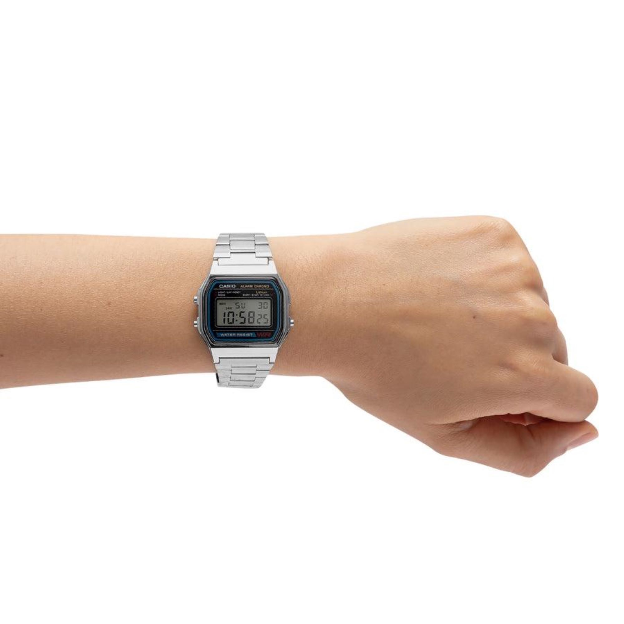 RELOJ A158WA-1DF UNISEX DIGITAL METAL - 2