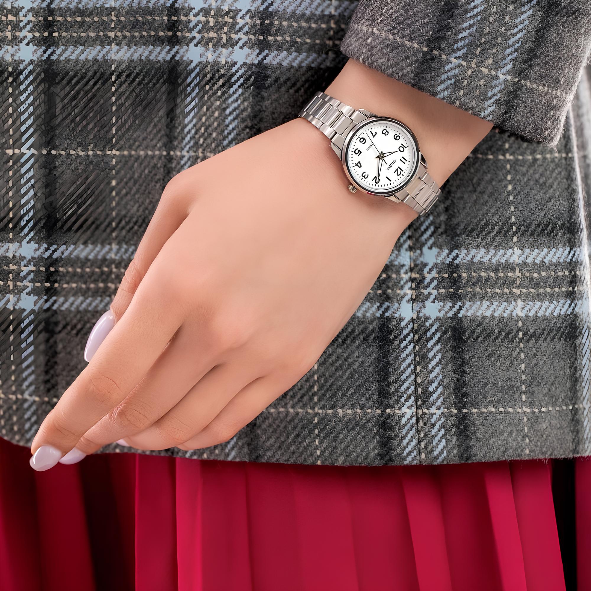 RELOJ LTP-1303D-7BV MUJER ANALOGO METAL - 5