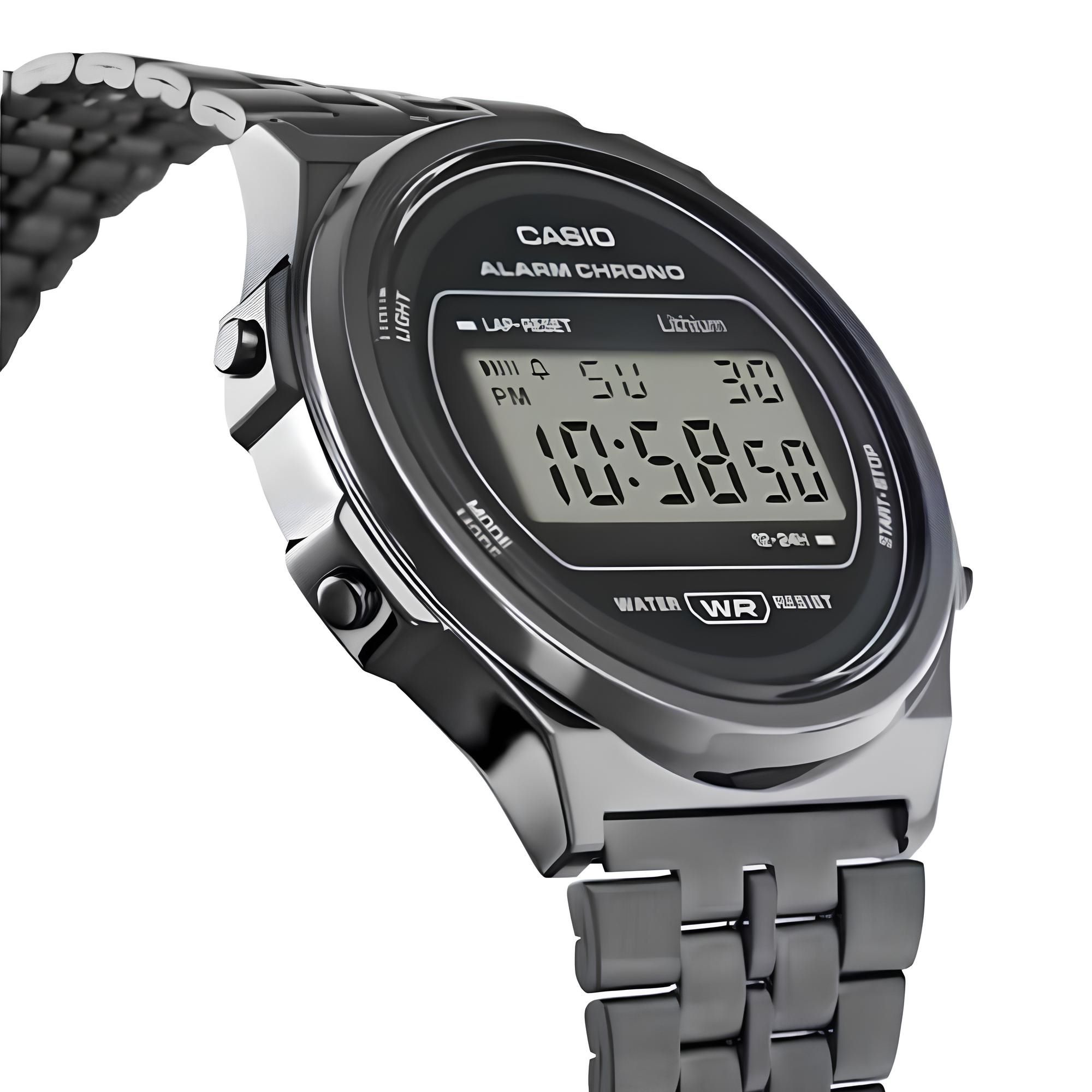 RELOJ A-171WEGG-1A VINTAGE DIGITAL METAL - 2