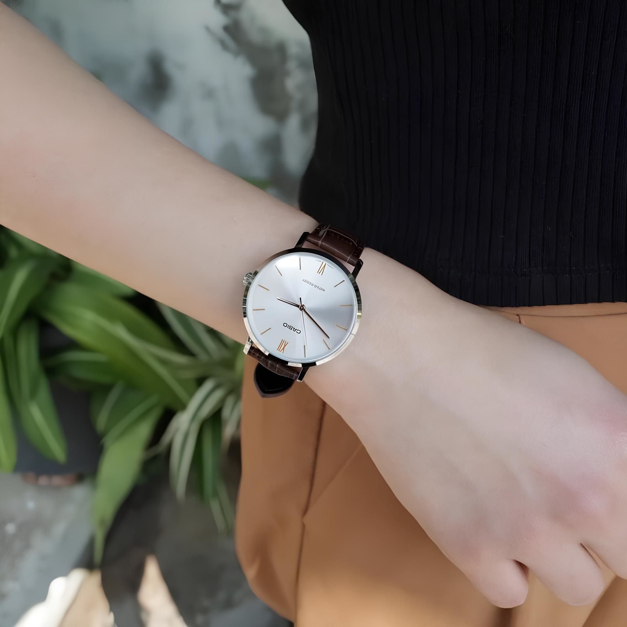RELOJ LTP-VT01L-7B2 MUJER ANALOGO CUERO - 3
