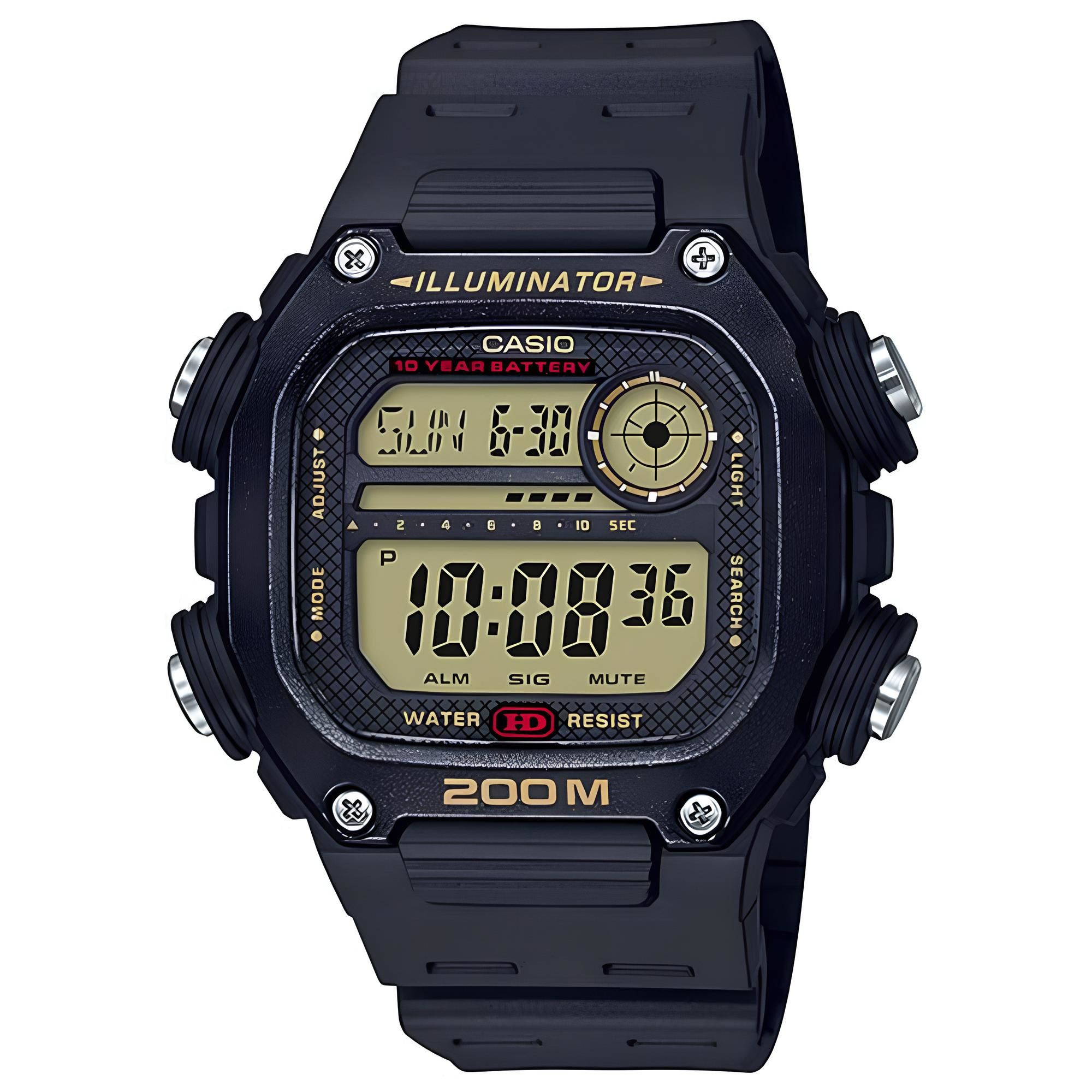 RELOJ DW-291H-9AV HOMBRE DIGITAL RESINA - 1