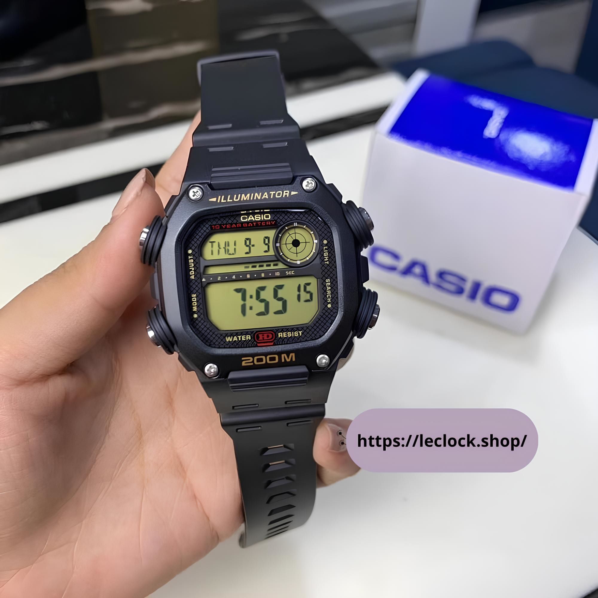 RELOJ DW-291H-9AV HOMBRE DIGITAL RESINA - 3