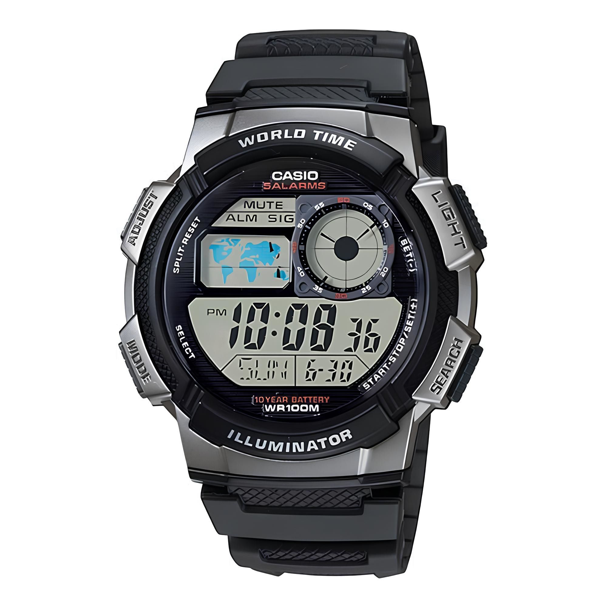 RELOJ AE-1000W-1BV HOMBRE DIGITAL RESINA - 1