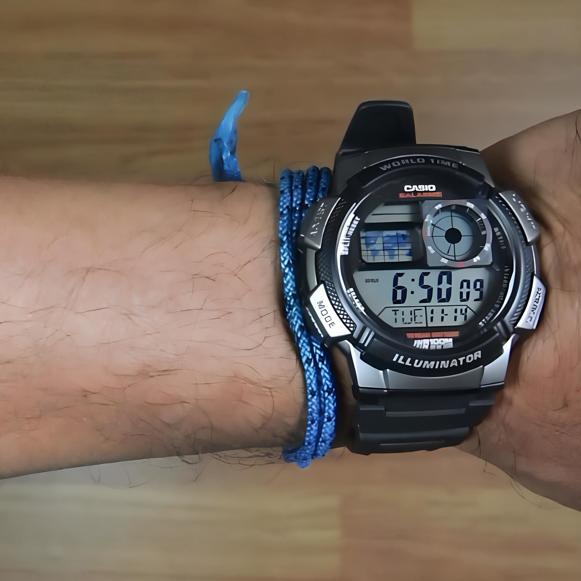 RELOJ AE-1000W-1BV HOMBRE DIGITAL RESINA - 3