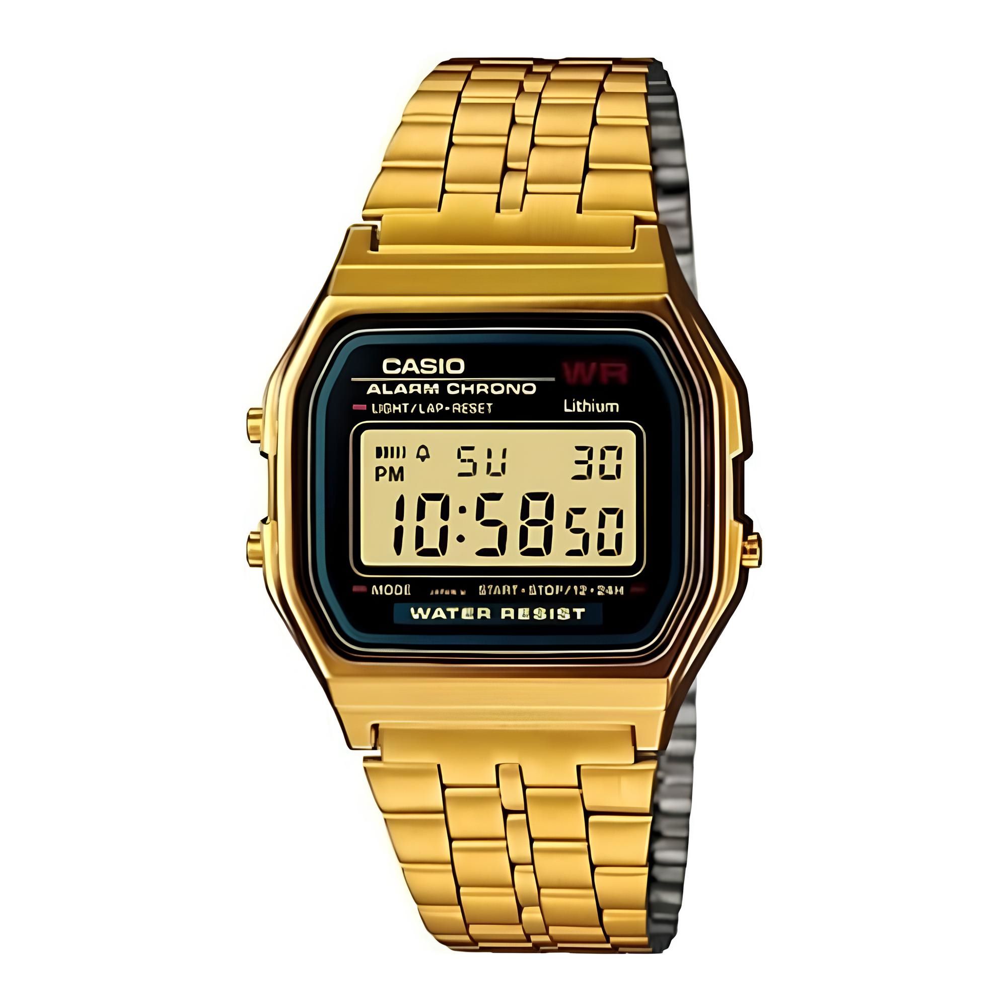 RELOJ A-159WGEA-1 VINTAGE DIGITAL METAL - 1
