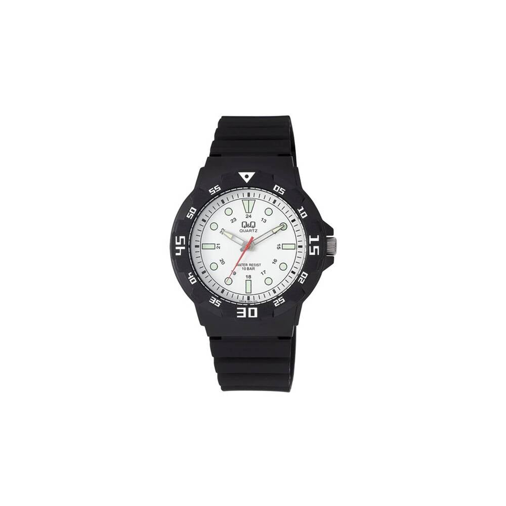 RELOJ VR18J003Y NEGRO Q&Q - 1