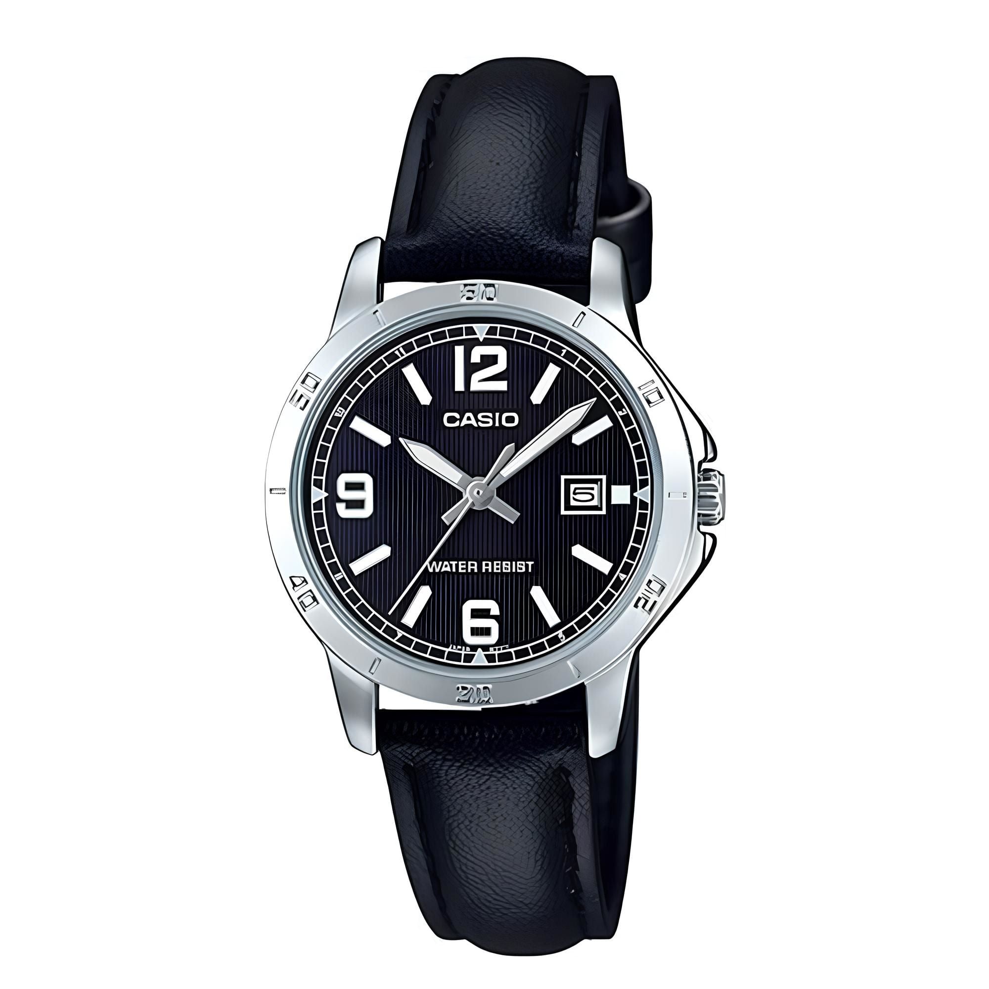 RELOJ LTP-V004L-1B MUJER ANALOGO CUERO - 1