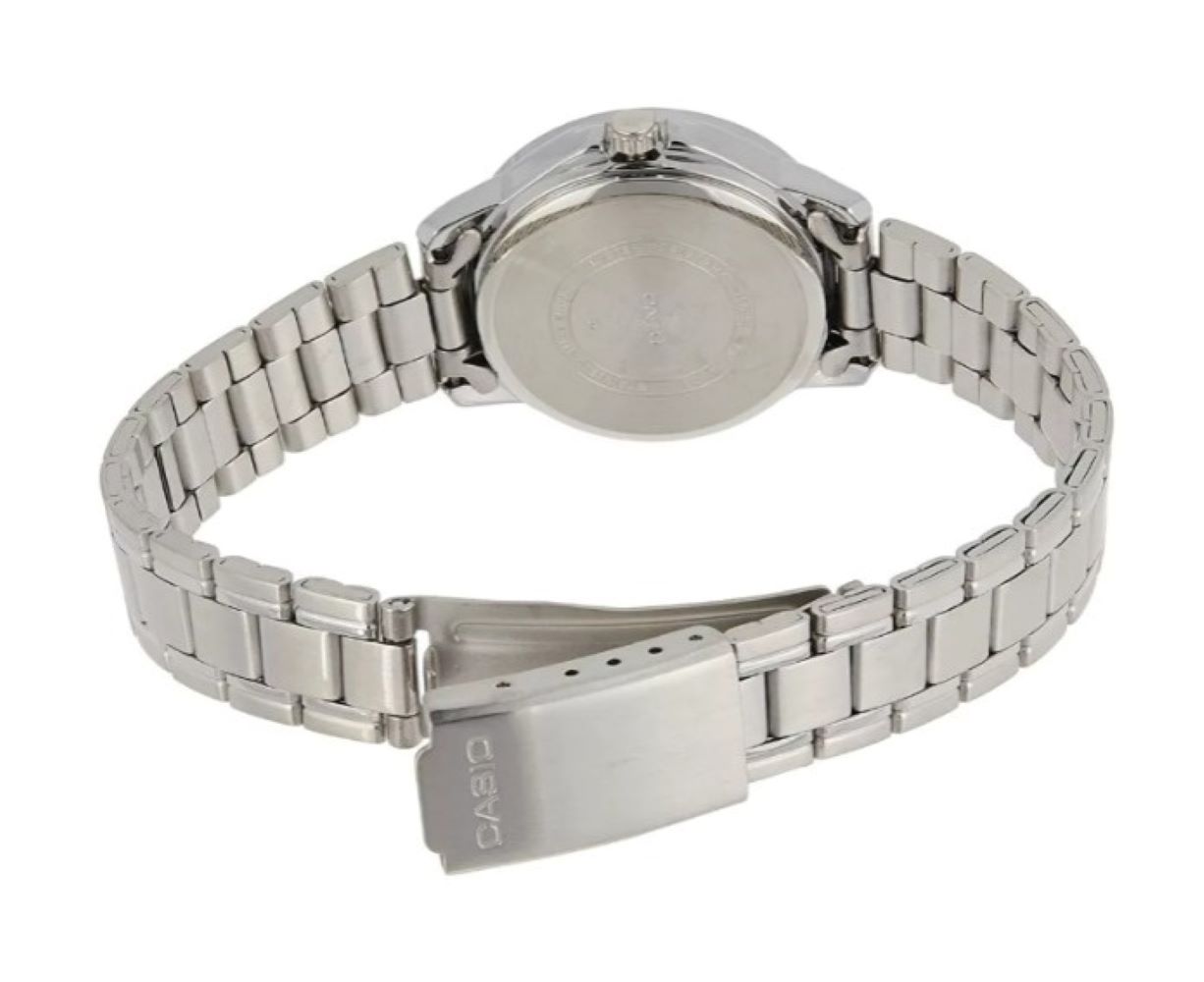 RELOJ LTP-V004D-1B2 MUJER ANALOGO METAL - 3