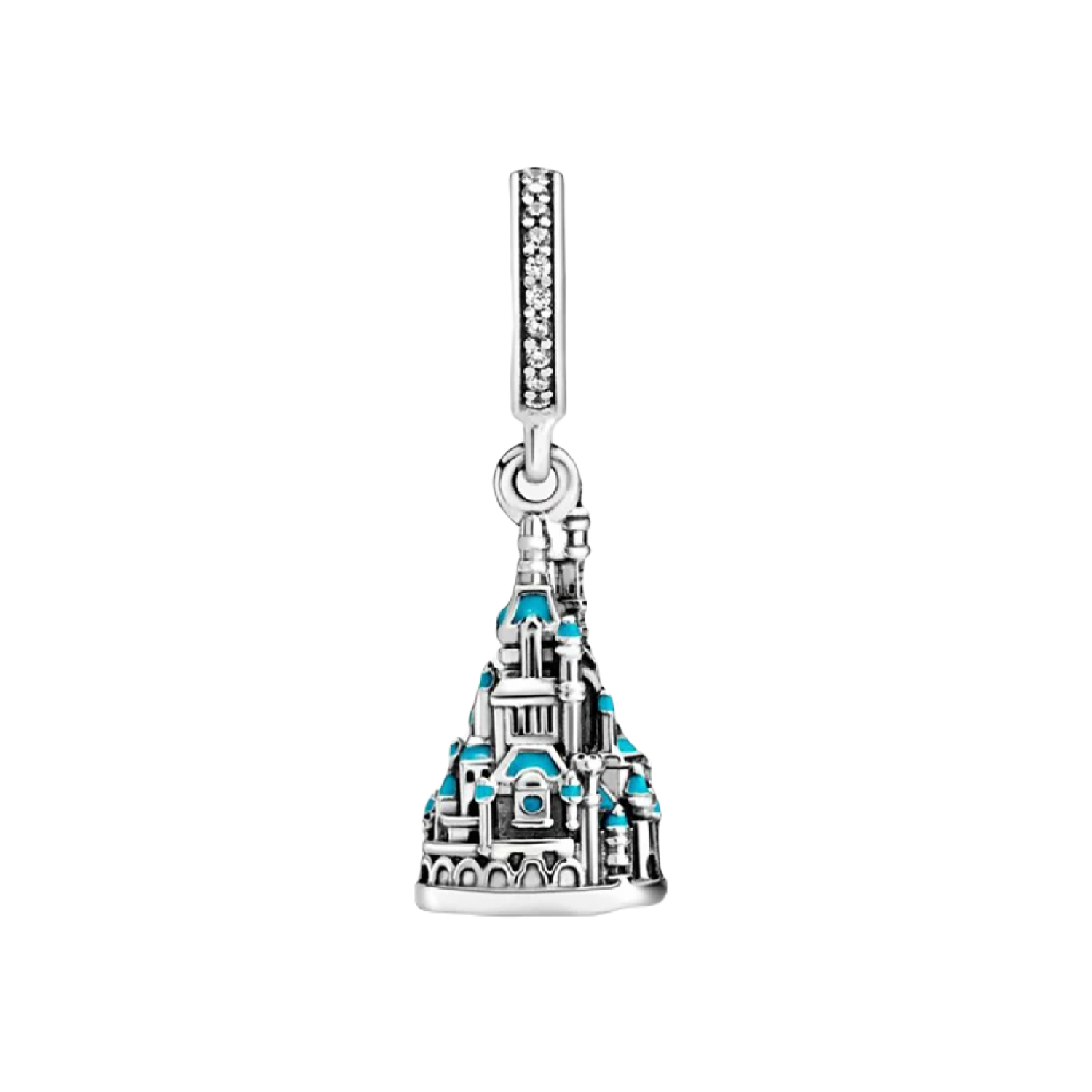 CHARM CASTILLO MÁGICO DE HONG KONG EN PLATA 925 SILVER HEART - 3