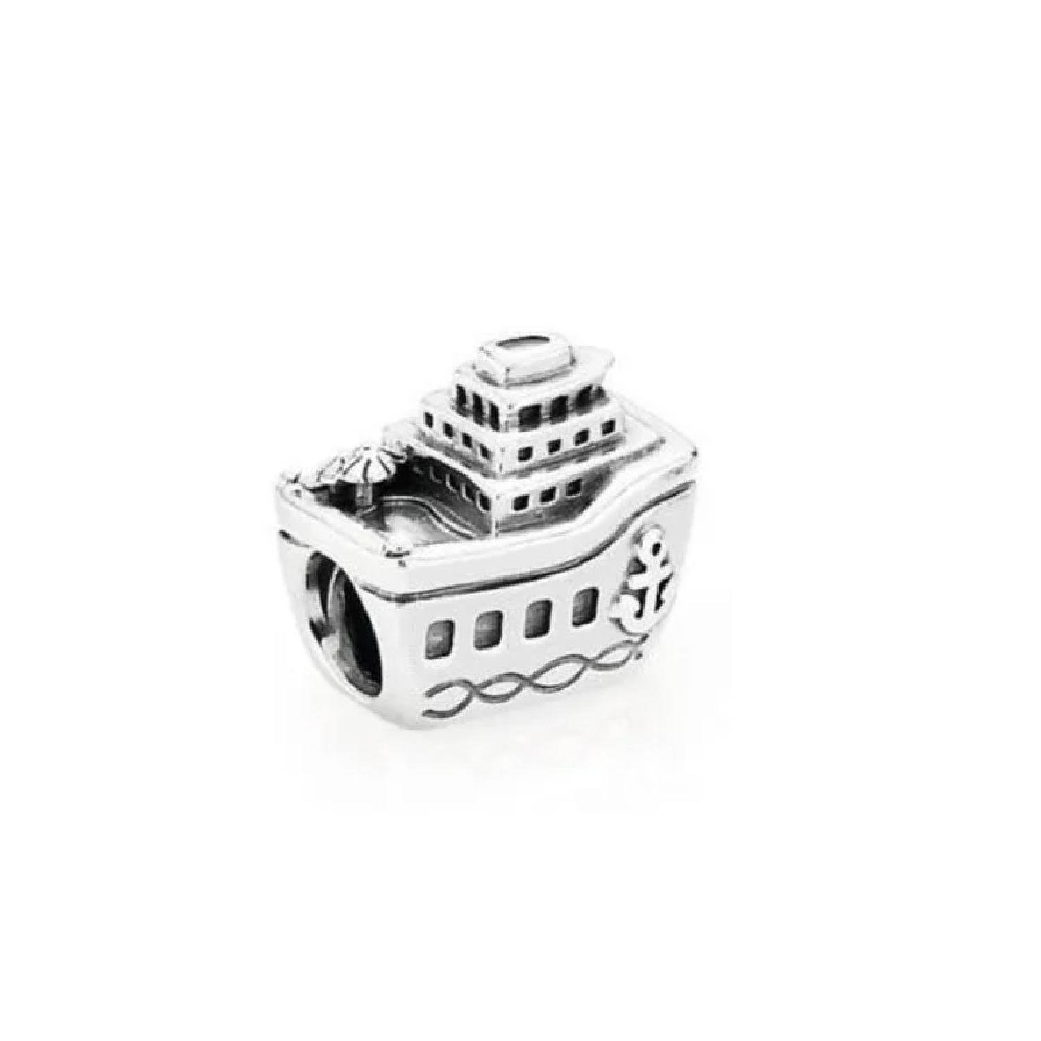 CHARM BARCO CRUCERO EN PLATA 925 SILVER HEART - 3