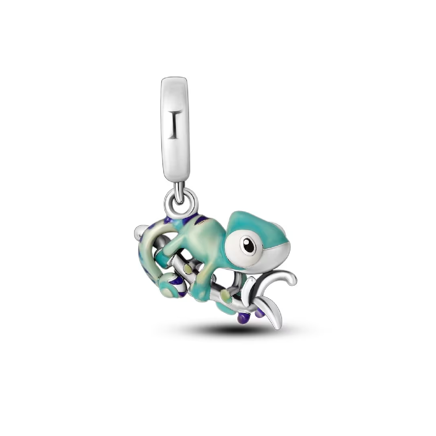 CHARM CAMALEÓN VERDE CAMBIA DE COLOR PLATA 925 SILVER HEART - 1