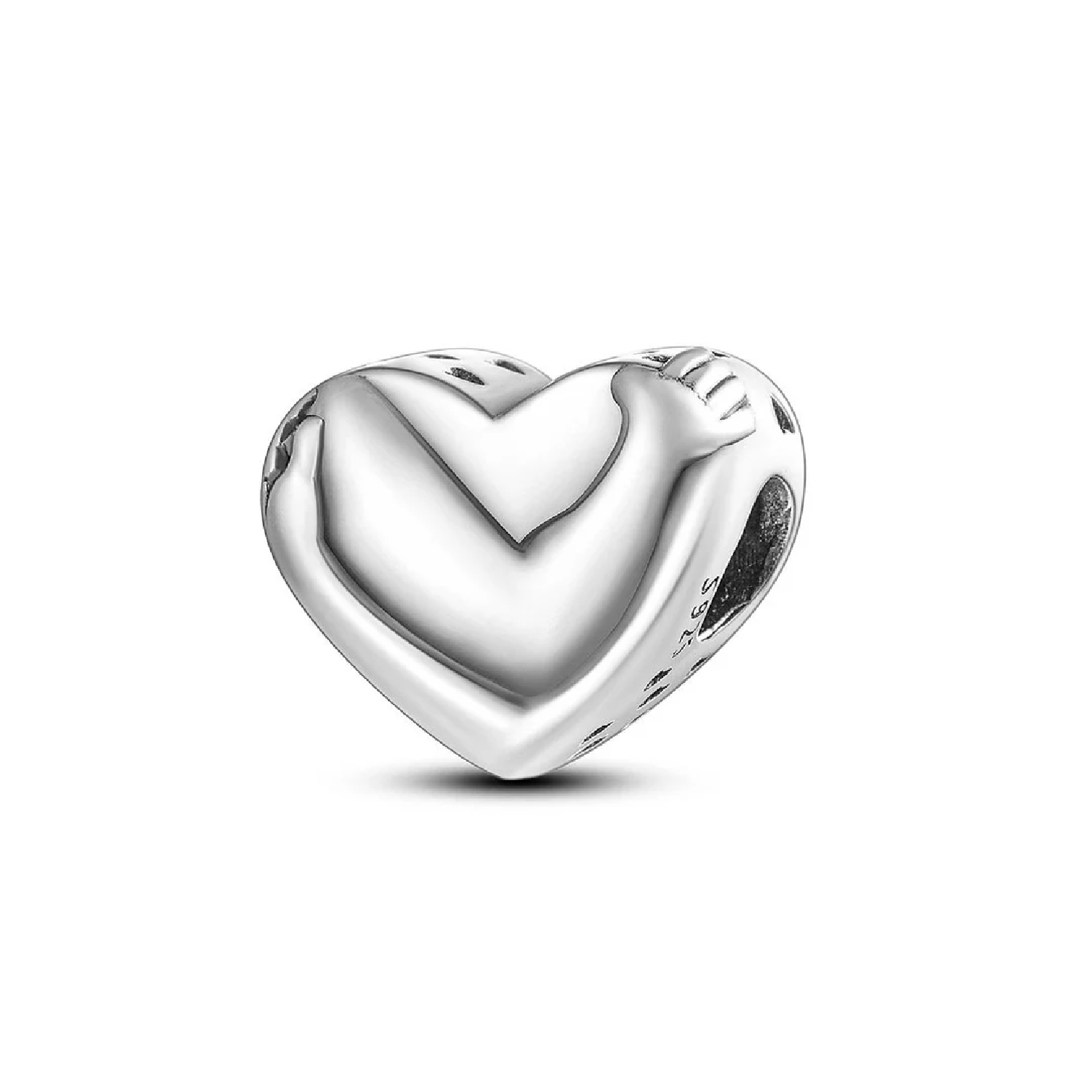 CHARM CORAZÓN ABRAZO TE QUIERO MUCHO PLATA 925 SILVER HEART - 2