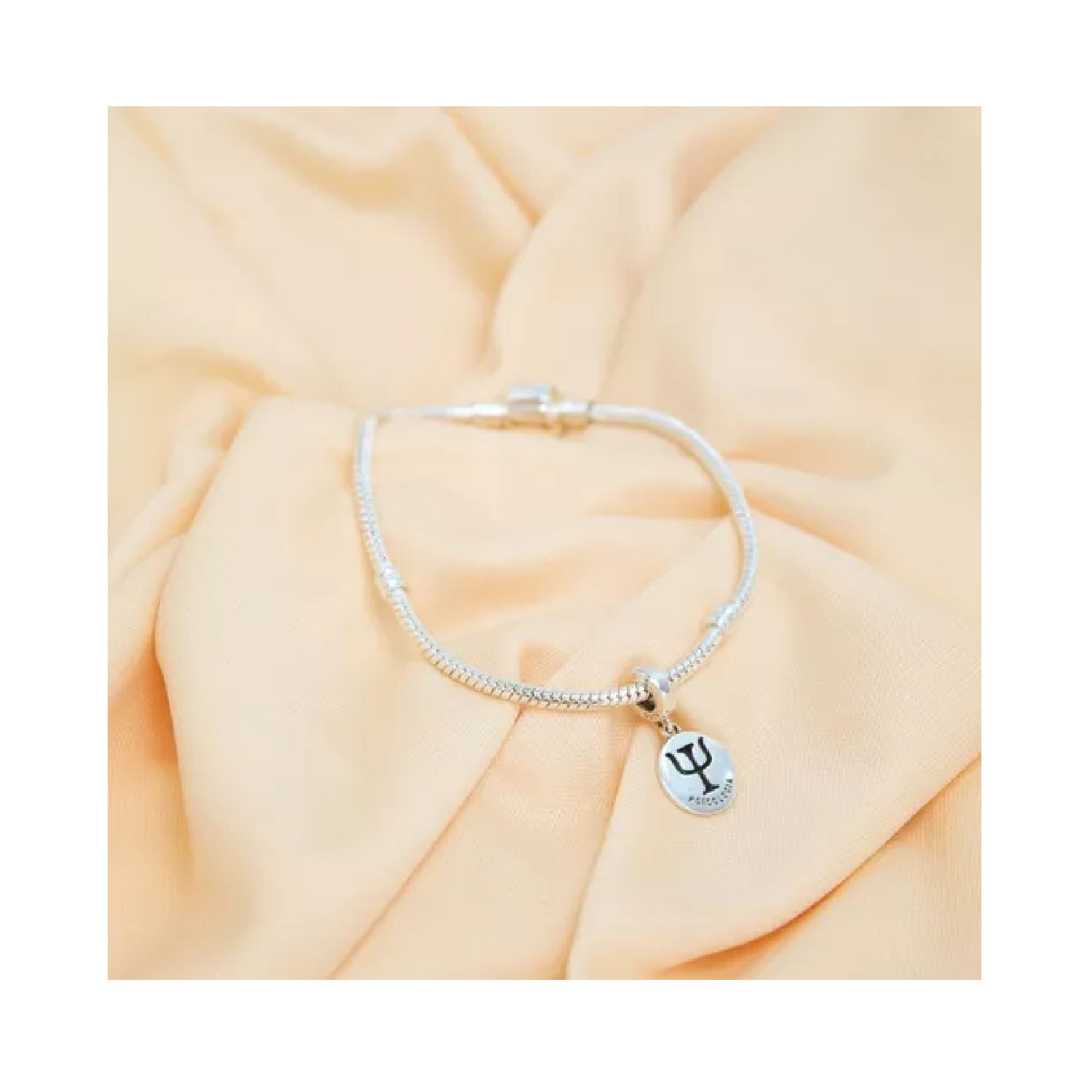 CHARM PROFESIÓN PSICOLOGÍA EN PLATA 925 SILVER HEART - 2