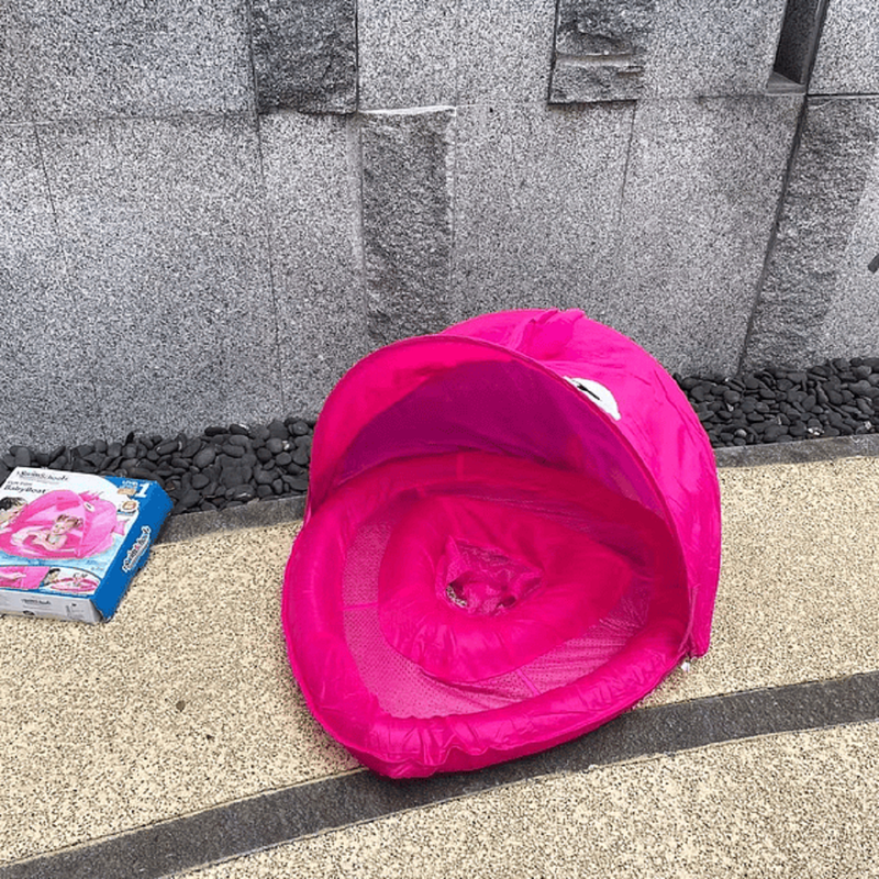 FLOTADOR PISCINA TOLDO SEGURO DIVERSION BEBES 6-24M LAU - 8