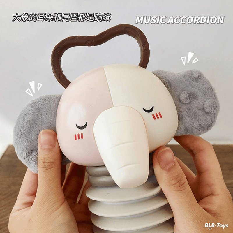 PELUCHE BFT JUGUETE ACORDEÓN SONIDO SENSORIAL LEÓN NIÑOS LAU - 7