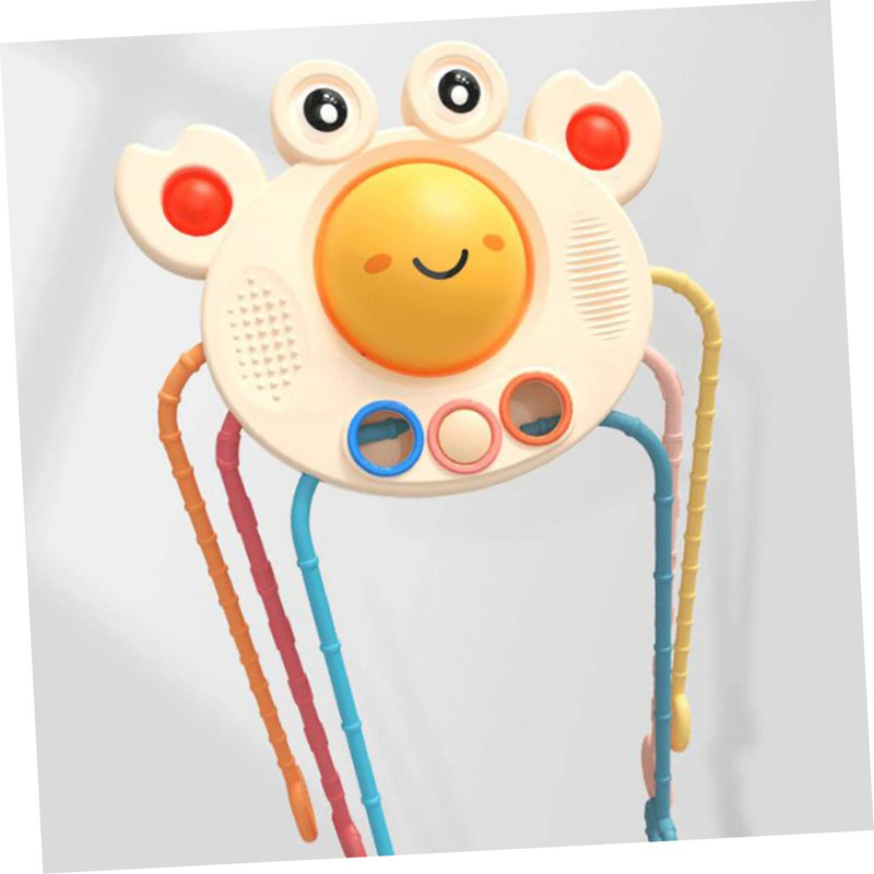 MORDEDOR BFT SENSORIAL ESTIMULACIÓN CANGREJO DESARROLLO BEBÉ LAU MULTICOLOR - 1