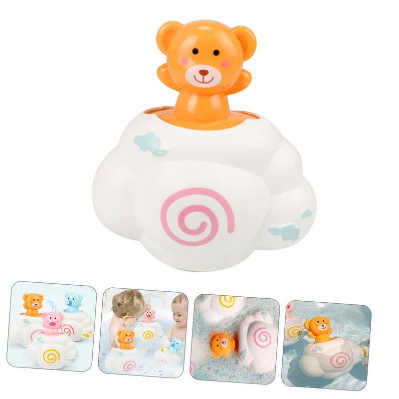 SET BFT 6 JUGUETE BAÑO CHORRO AGUA DIVERTIDO BEBÉS DUCHA LAU - 2