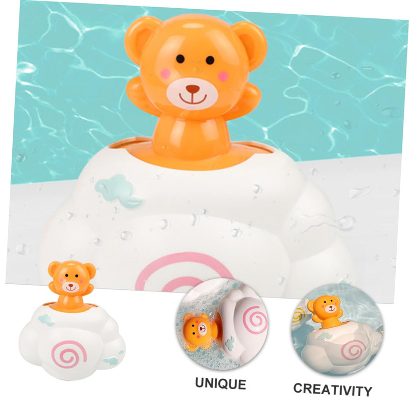 SET BFT 6 JUGUETE BAÑO CHORRO AGUA DIVERTIDO BEBÉS DUCHA LAU - 4