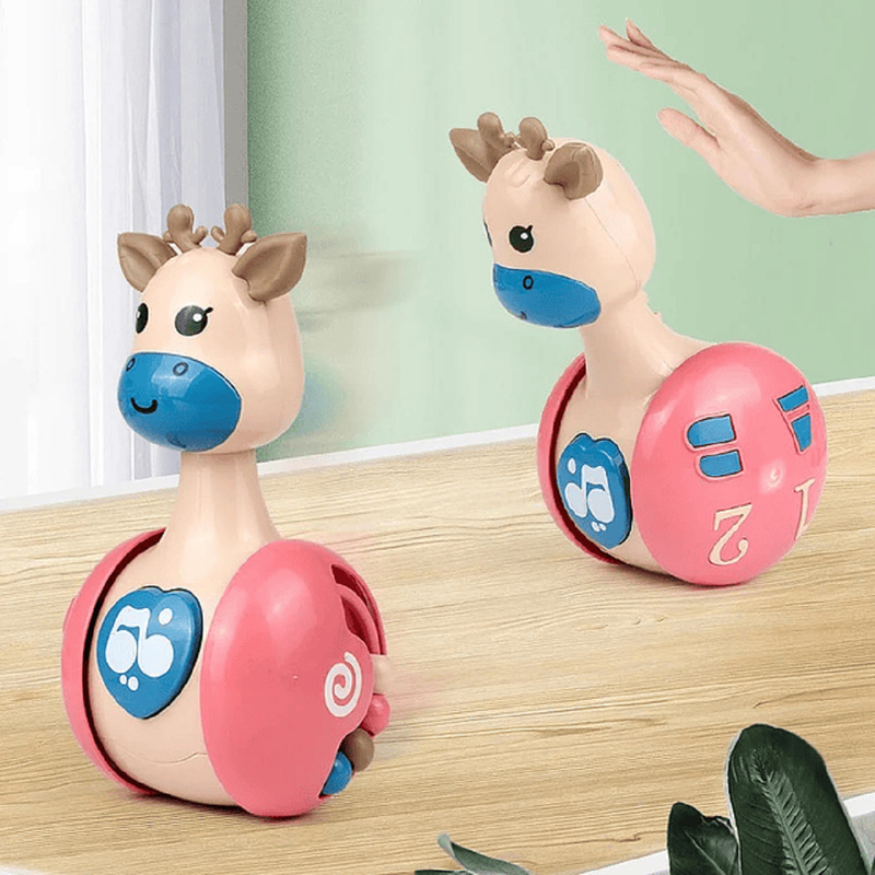 SET A95X 3 JUGUETES TAMBALEANTE SENSORIAL DIVERTIDO BEBES LAU - 7