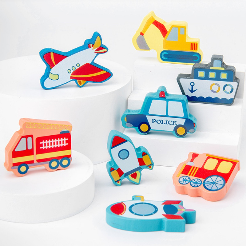 ROMPECABEZAS PUZZLE A95X MULTICOLOR MADERA APRENDIZAJE LETRAS NUMEROS LAU - 2