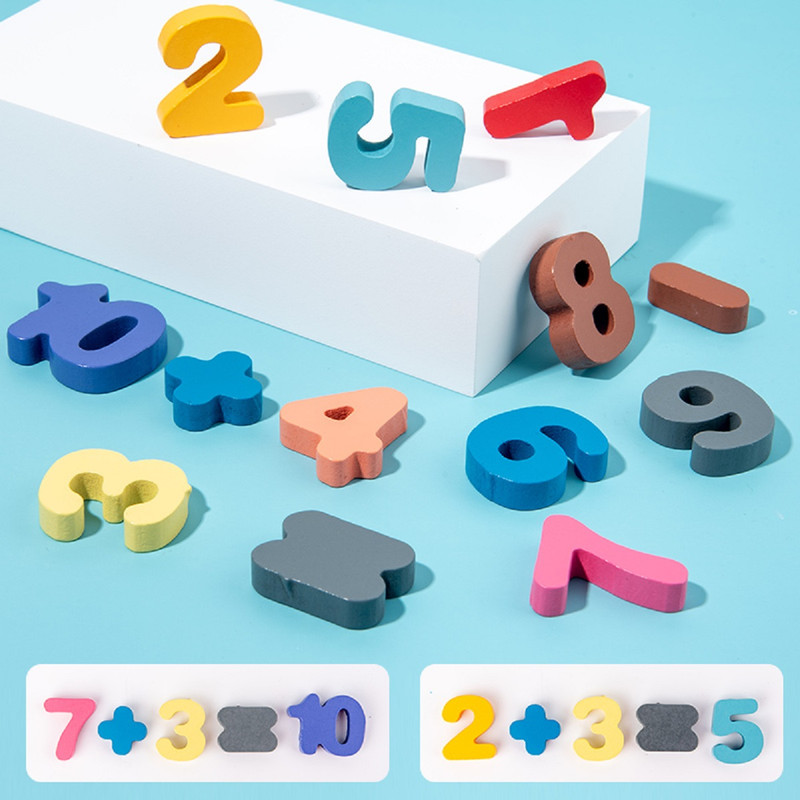 ROMPECABEZAS PUZZLE A95X MULTICOLOR MADERA APRENDIZAJE LETRAS NUMEROS LAU - 10