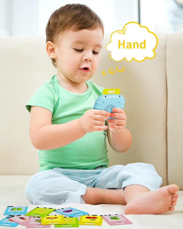 MÁQUINA APRENDIZAJE A95X TARJETA SENSORIAL INGLES NIÑO LAU MULTICOLOR - 4