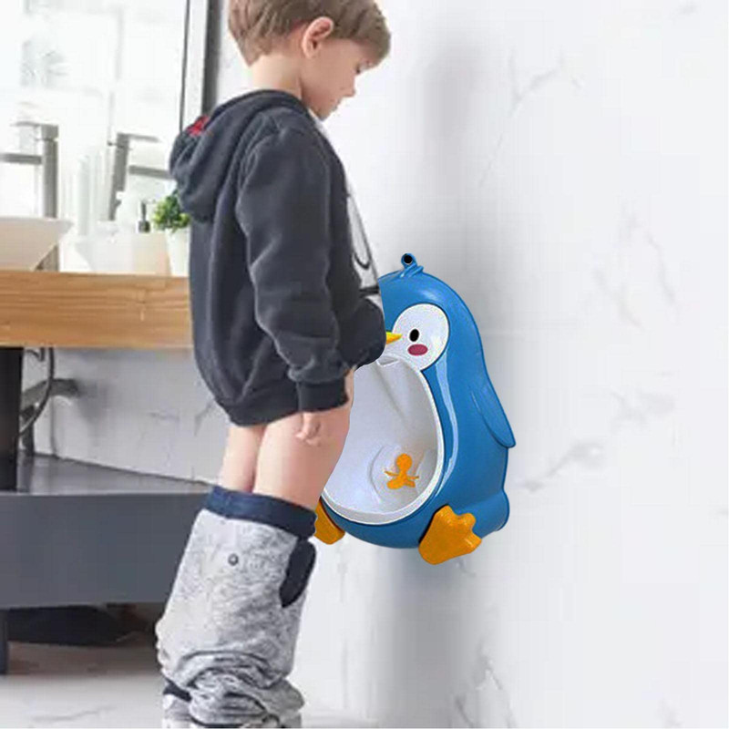 URINARIO ENTRENAMIENTO A95X PORTÁTIL FORMA PINGÜINO NIÑOS LAU - 1