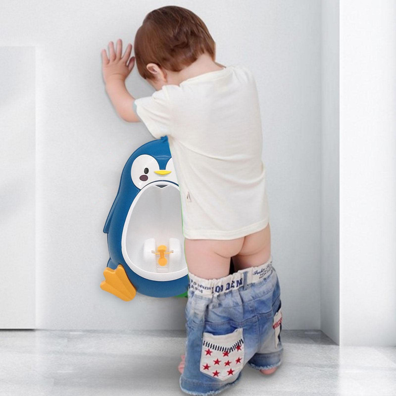URINARIO ENTRENAMIENTO A95X PORTÁTIL FORMA PINGÜINO NIÑOS LAU - 2