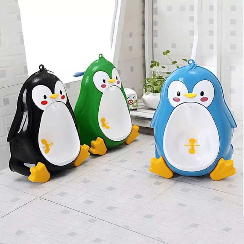URINARIO ENTRENAMIENTO A95X PORTÁTIL FORMA PINGÜINO NIÑOS LAU - 9