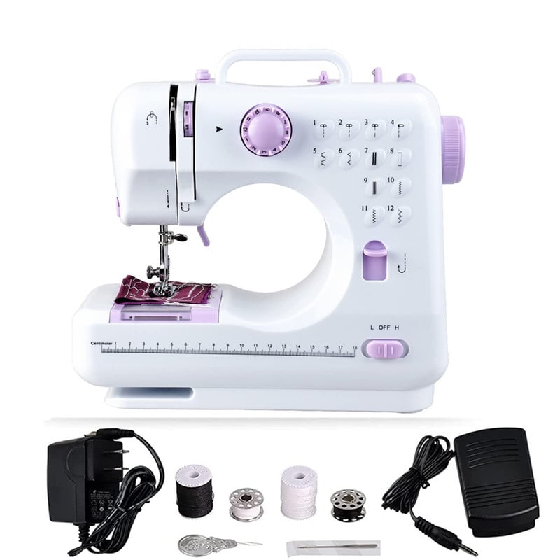 MÁQUINA AZKARÁ COSER PORTATIL MULTIFUNCIONAL DISEÑO DOSMETICO LAU - 5