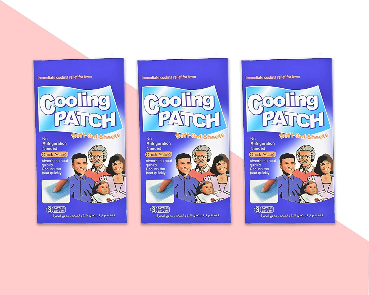 SET 10 PARCHES GEL FRIO FIEBRE ADULTO NIÑO ALIVIO FATIGA LAU - 3