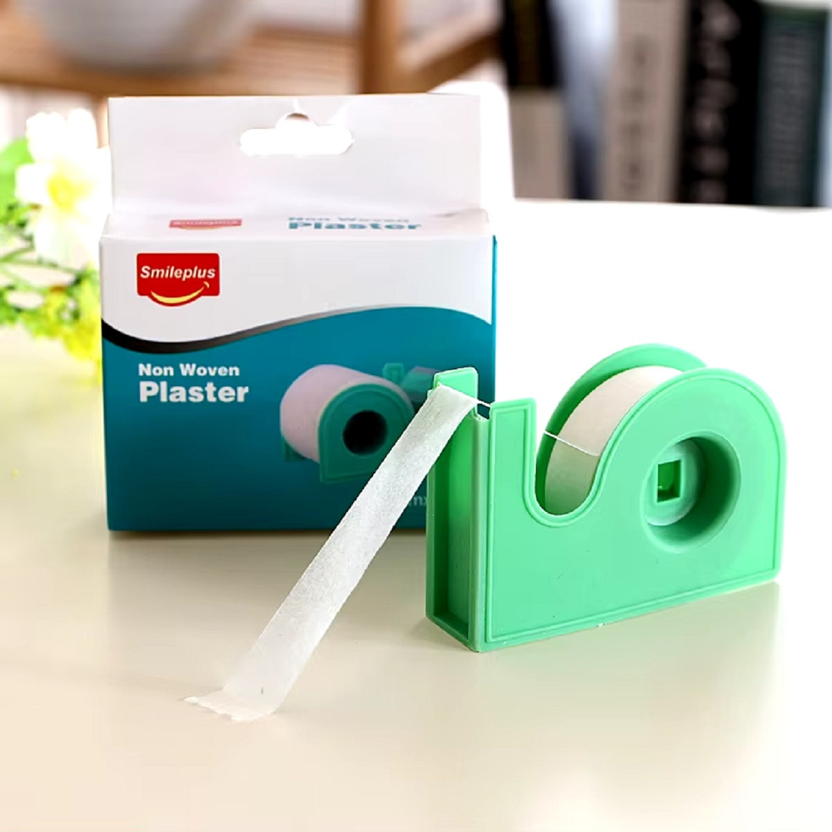 SET 14 CINTA ADHESIVA SUAVE PIEL DISPENSADOR 1,25CM X 5M LAU - 8
