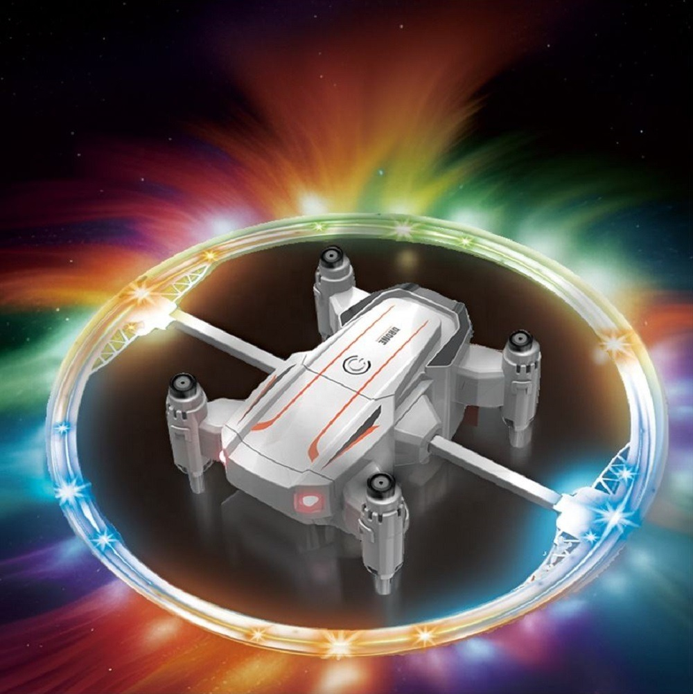 DRONE SC ARO LUZ CONTRO REMOTO NIÑOS LUCES COLORIDAS LAU - 10