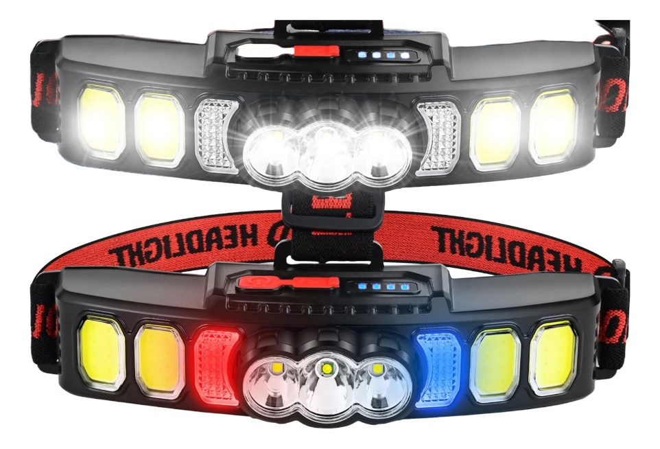 LINTERNA SC LED FRONTAL HEADLIGHT RECARGABLE CAMPING LAU - 2