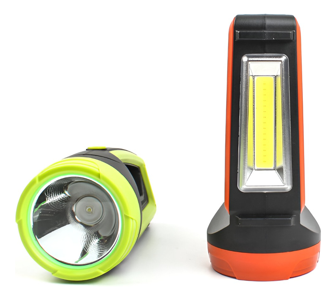 LINTERNA SC LED SPOTLIGHT V-G RECARGABLE USB HOGAR CAMPING LAU - 2