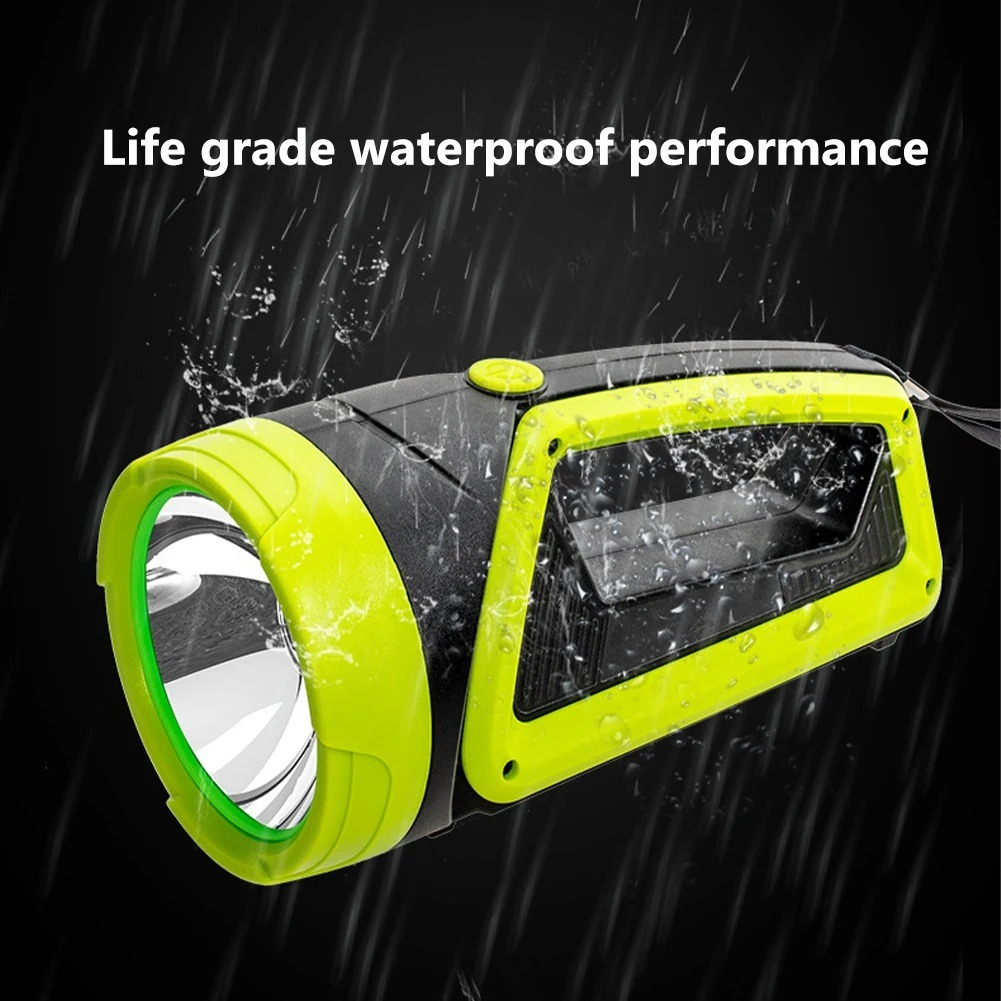 LINTERNA SC LED SPOTLIGHT V-G RECARGABLE USB HOGAR CAMPING LAU - 3