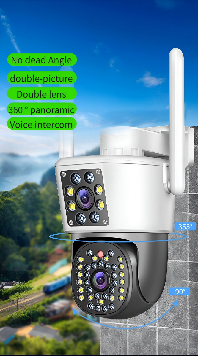 CÁMARA SEGURIDAD SC CAMARA SEGURIDAD ULTRA PRO WI-FI VIGILANCIA TIENDA HOGAR LAU - 7