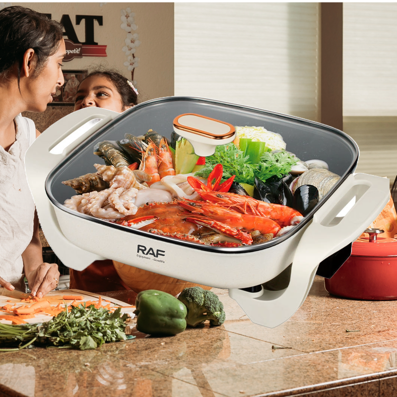 OLLA SARTEN ANTIADHERENTE VAPOR 1200W COCINAR LAU - 4