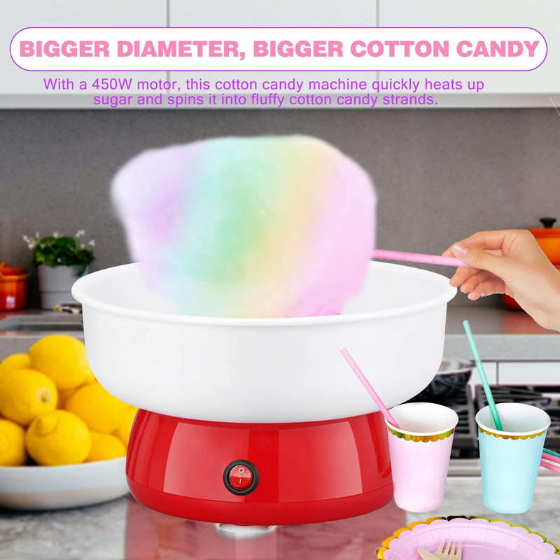 MAQUINA PORTATIL ALGODÓN DULCE CARAMELO NIÑOS LAU - 7