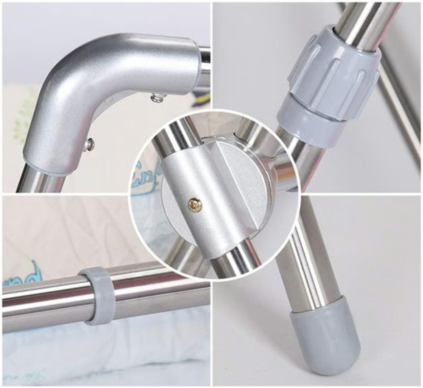 PERCHERO TENDEDERO PLEGABLE ROPA SECA ACERO INOXIDABLE LAU - 3