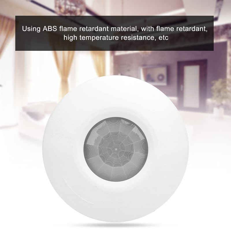 LUZ KHADLAJ SENSOR MOVIMIENTO LED INFRAROJO ANGULO 360 LAU - 8