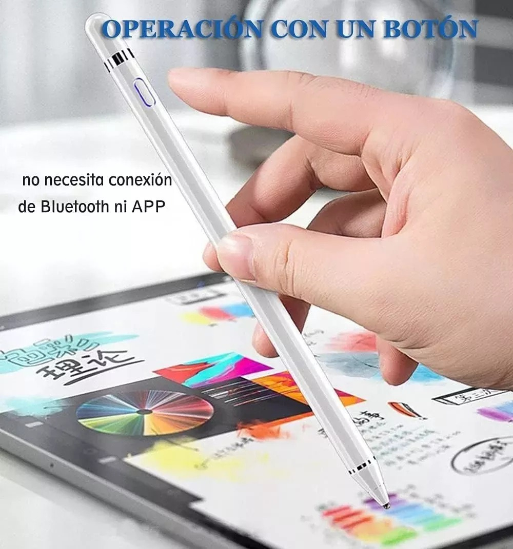 LAPIZ OPTICO TOUCH TACTIL RECARGABLE UNIVERSAL TABLETS LAU - 8