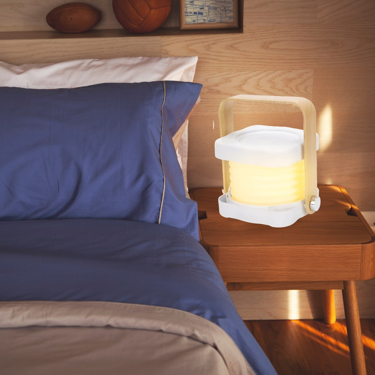 LAMPARA CAMPING PLEGABLE LED MODERNA PORTATIL AIRE LIBRE LAU - 7