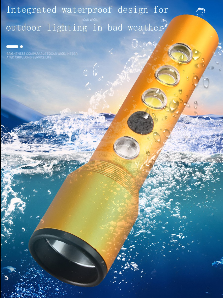 LINTERNA ULTRABRIGHT LED PORTATIL COMPACTA RECARGABLE LAU - 6