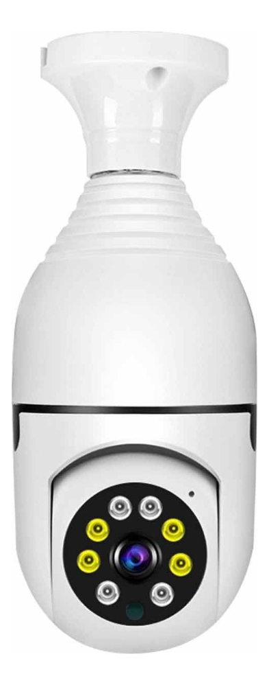 CAMARA SEGURIDAD FORMA BOMBILLA WIFI INALAMBRICA LAU - 8